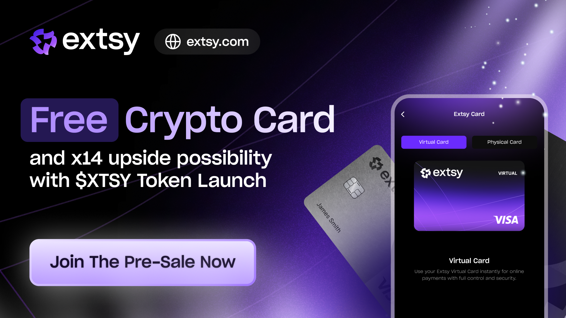 Unlock the Future of Crypto: Introducing the Extsy Exchange Token ($XTSY) - featured image