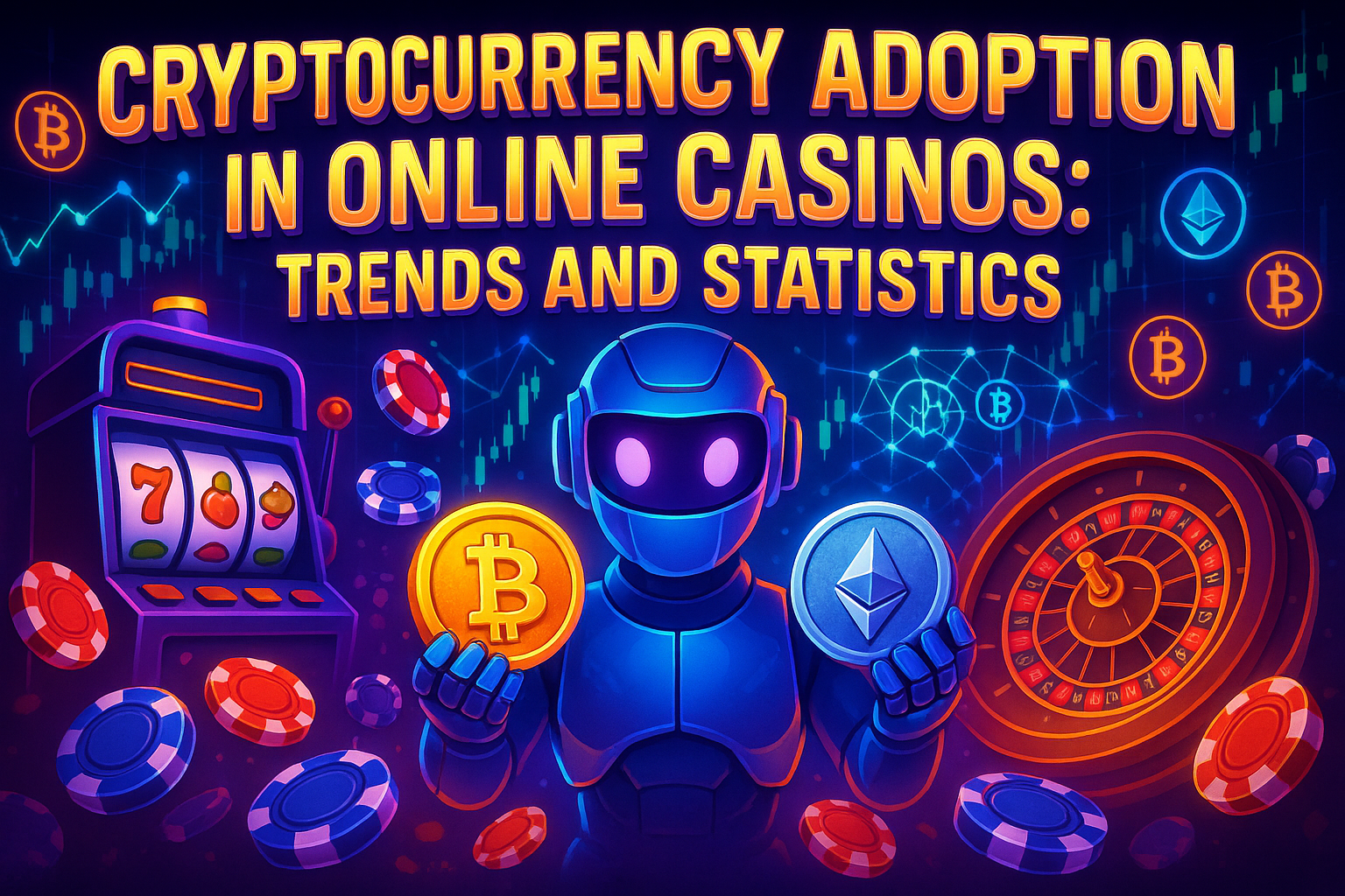 Cryptocurrency Adoption in Online Casinos: Trends and Statistics - featured image