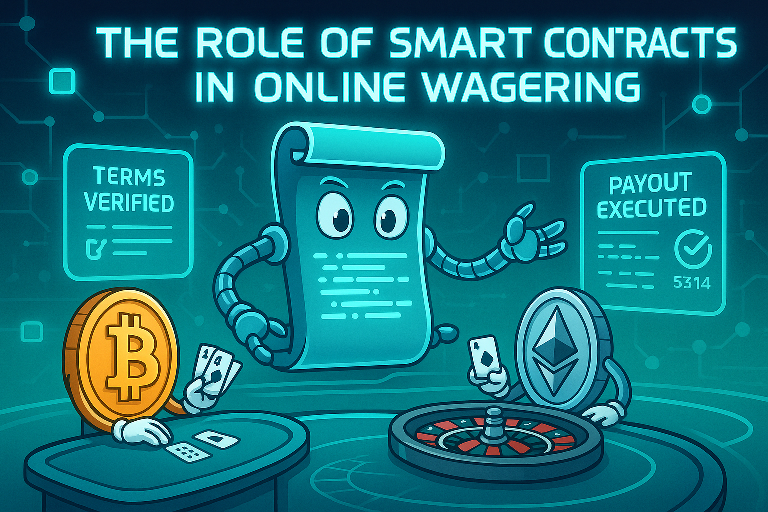The Role of Smart Contracts in Online Wagering - featured image