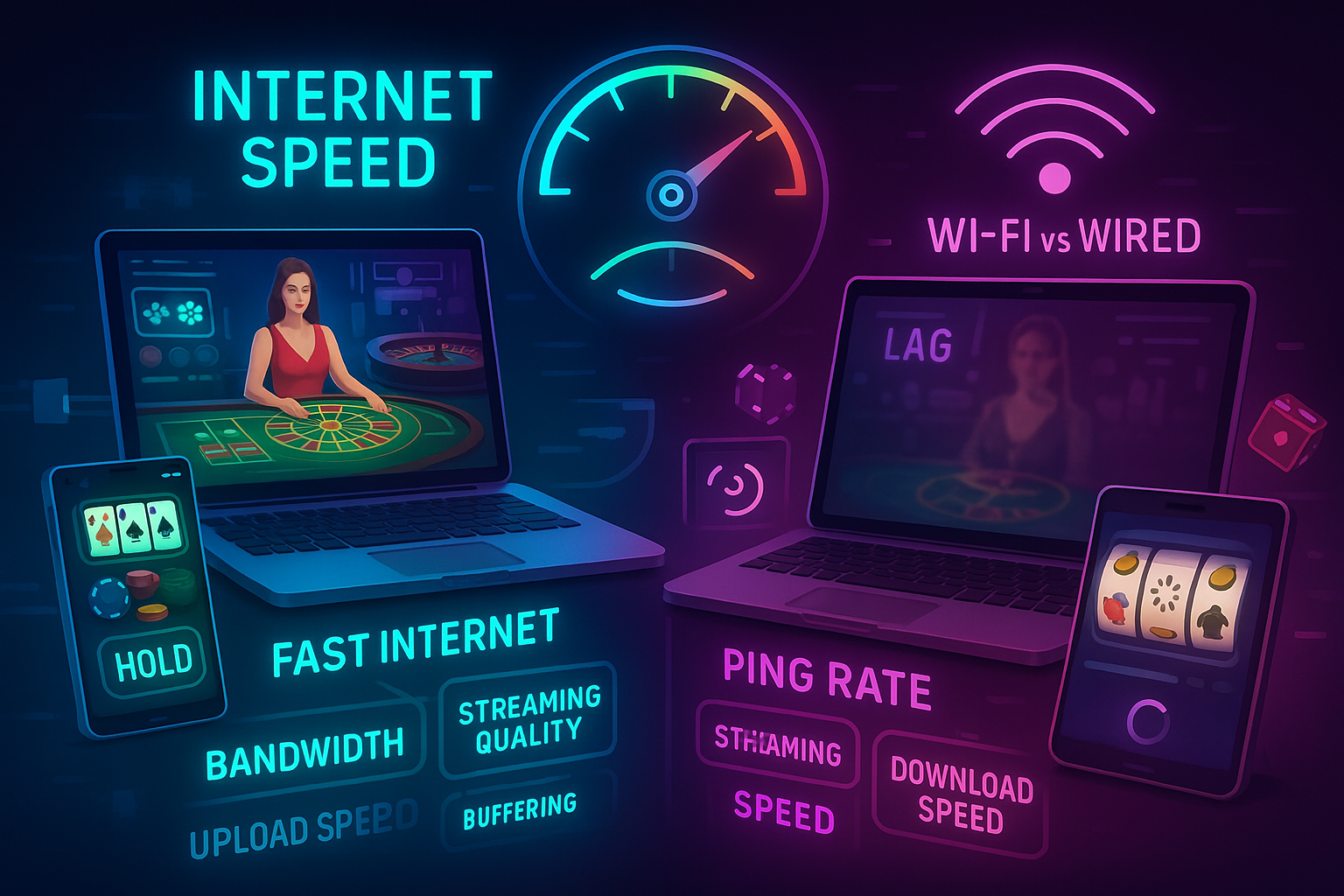 The Impact of Internet Speed on Online Gambling Experience - featured image