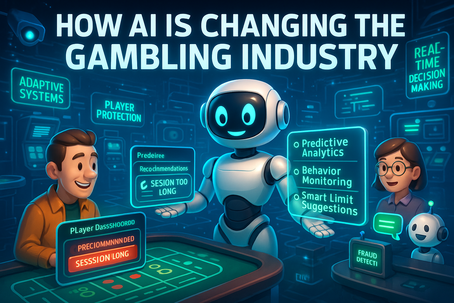 How AI is Changing the Gambling Industry - featured image