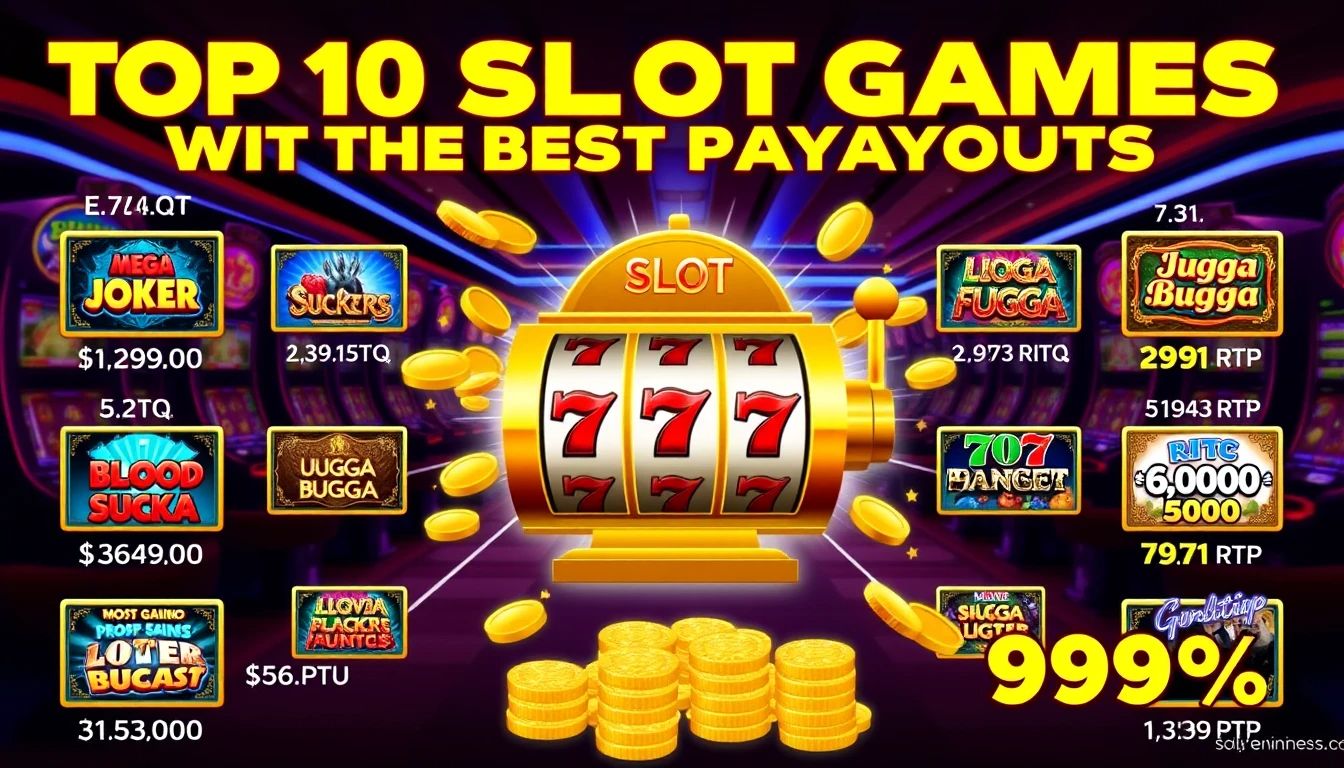 Top 10 Slot Games with the Best Payouts - featured image